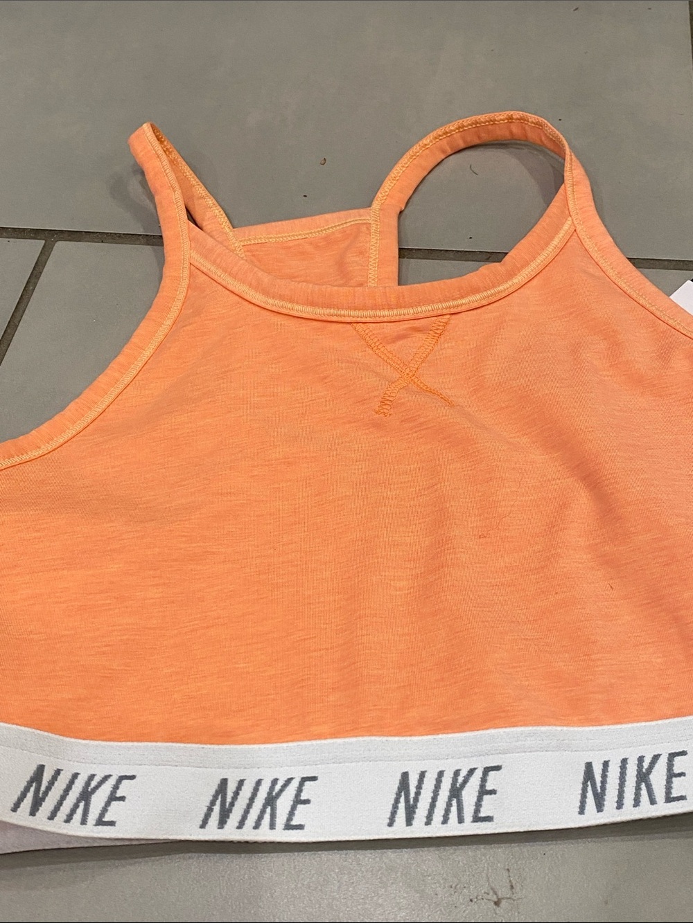 Nike Racerback Sports Bra with Branded Band NWT size Large